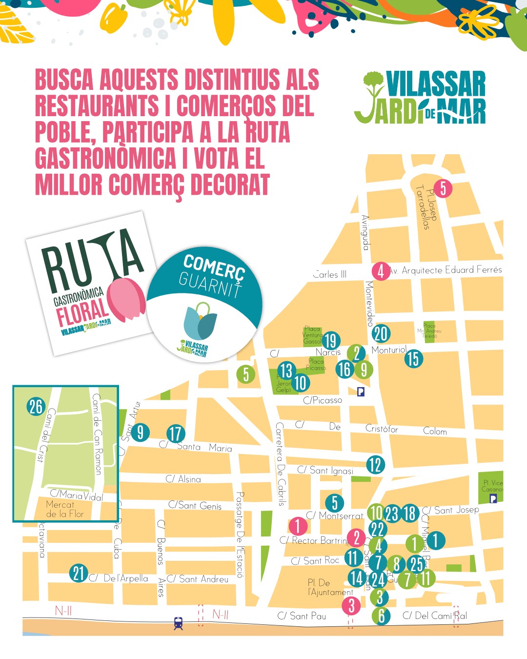 Vilassar, Jardí de Mar Vilassar, Jardí de Mar