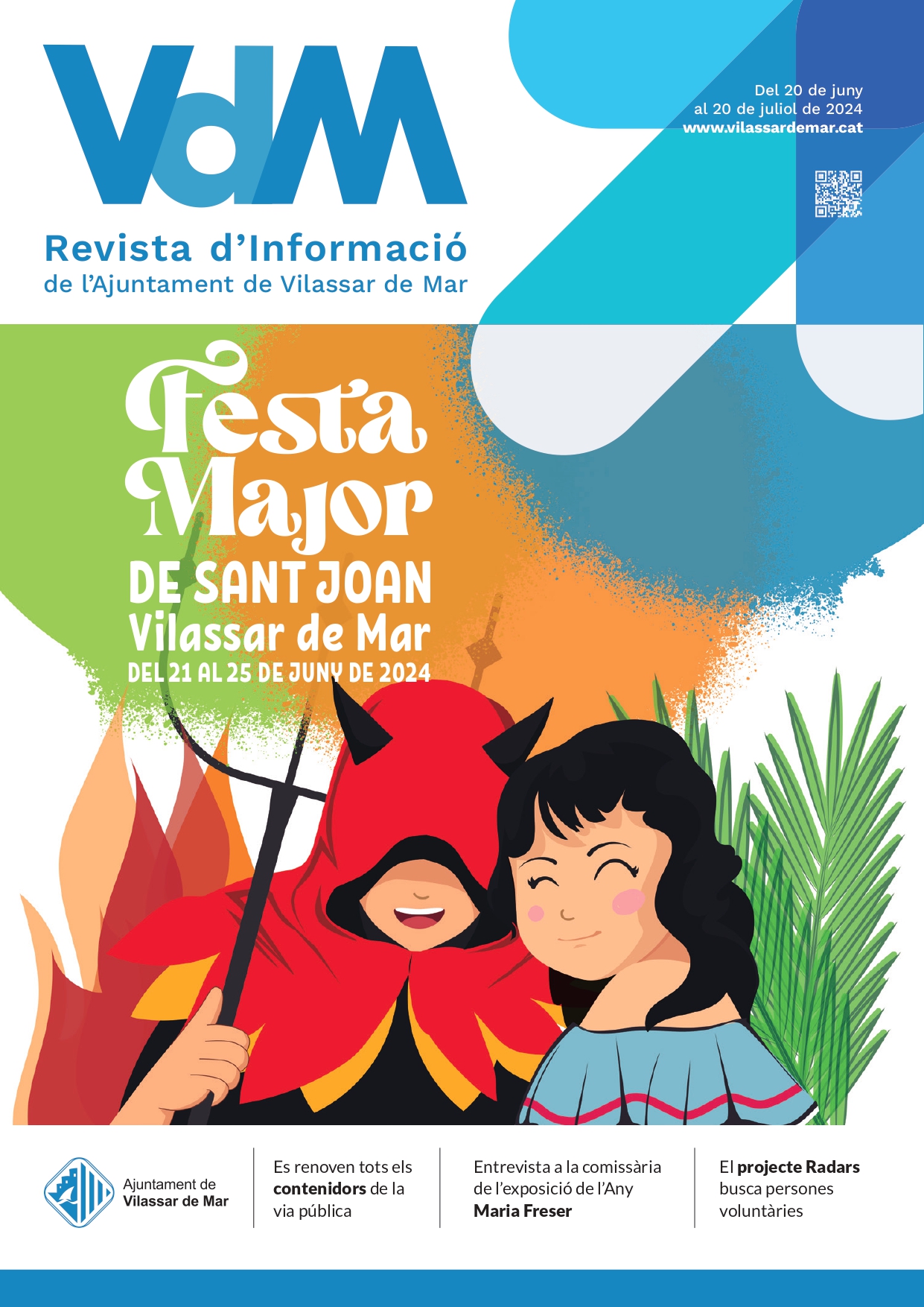 Portada del butlletí municipal de juny de 2024