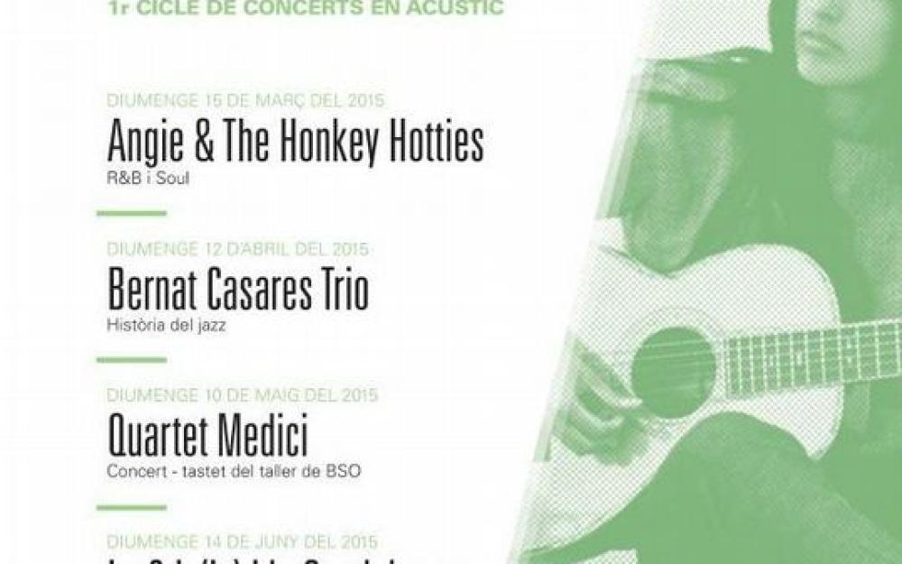 Cartell Acústics a can Jorba
