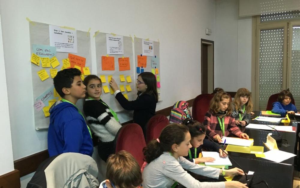 2a sessió Consell d'Infants 20 març 2018