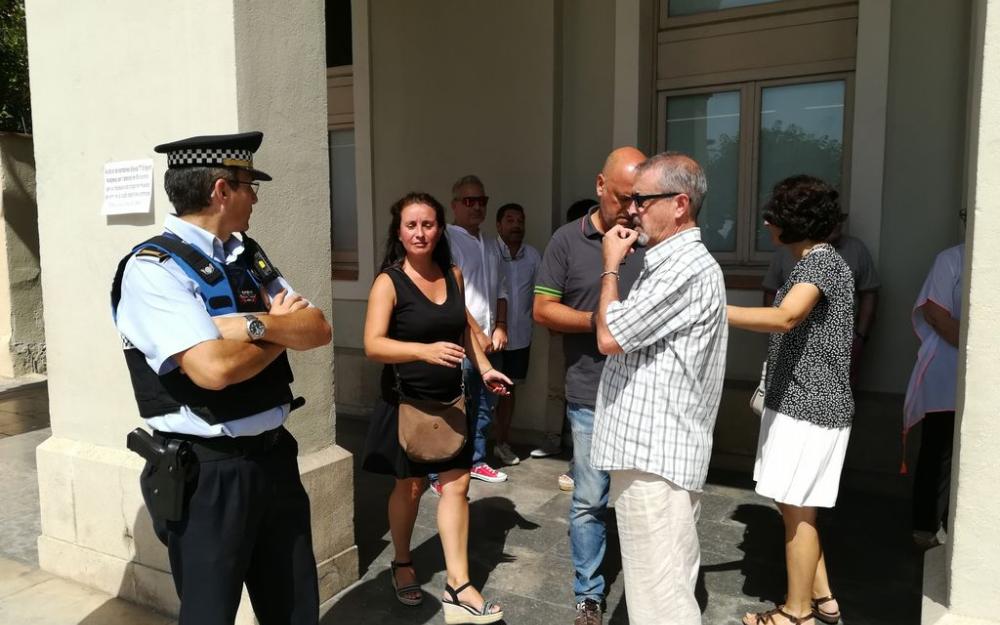 Autoritats a l'Ajuntament