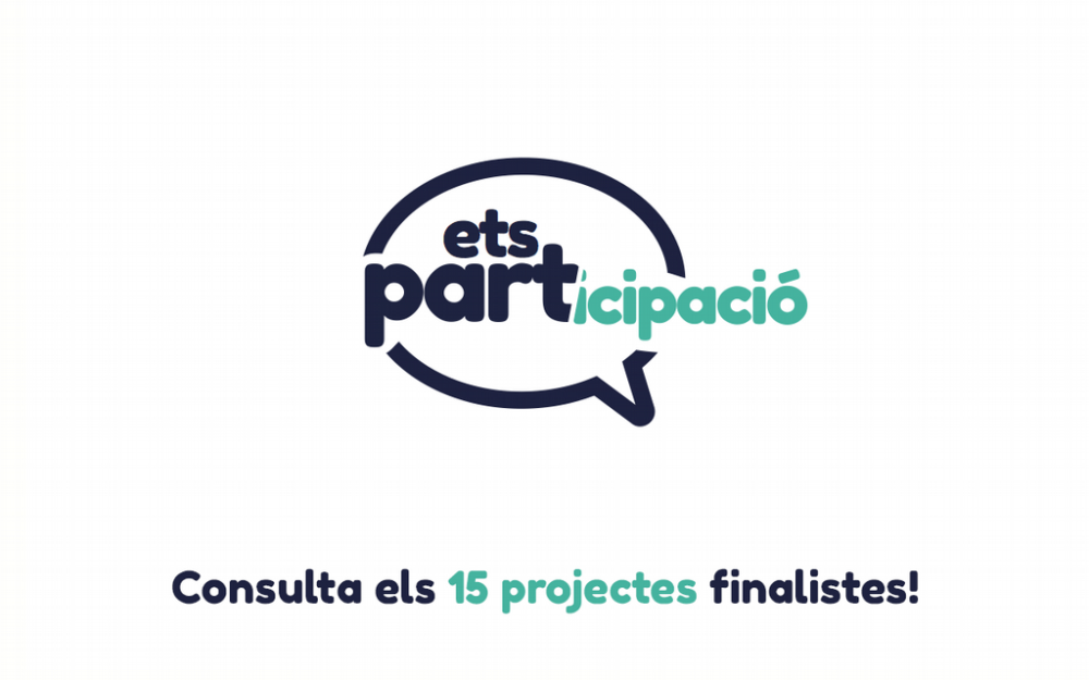 Destaquem Participacio 15 projectes