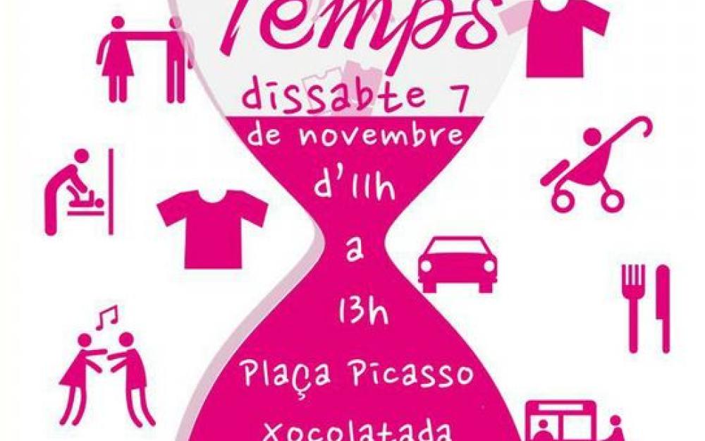 Cartell 1r aniversari Banc de Temps