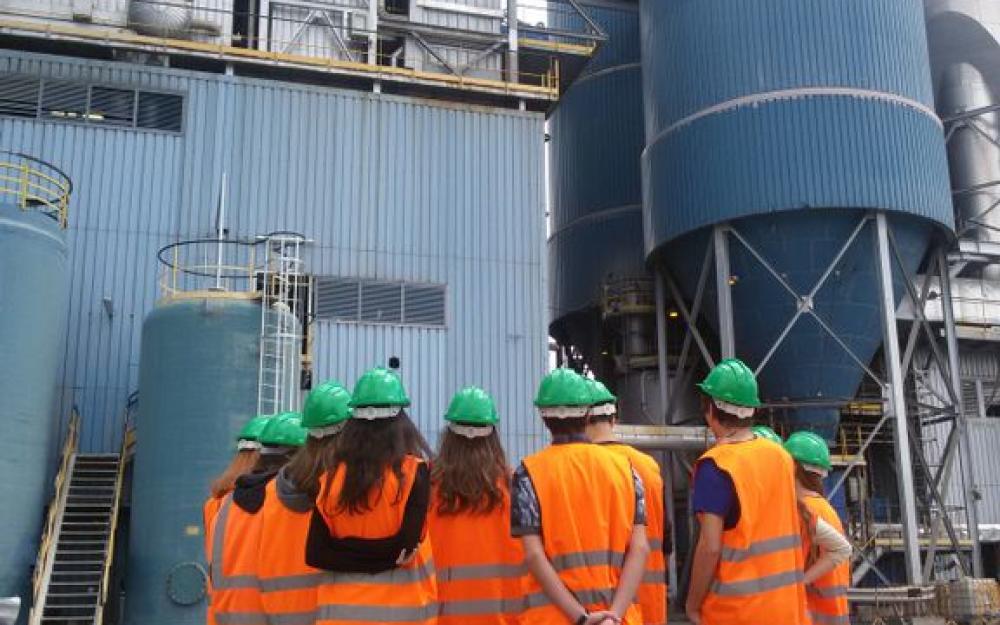 Visita planta tractament residus Pere Ribot 2015