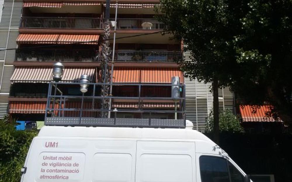 Unitat mòbil estudi qualitat aire