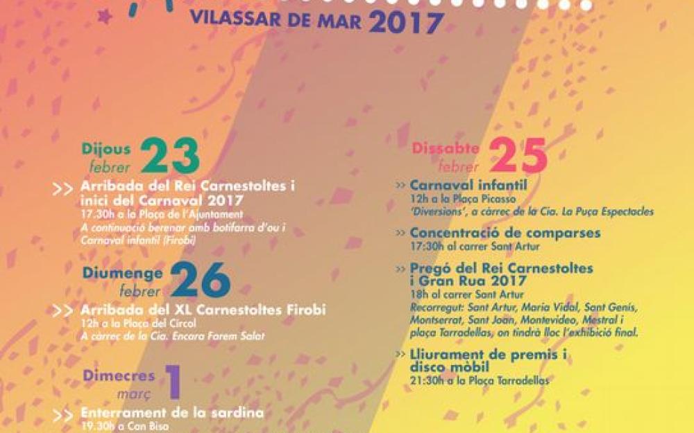 Cartell Carnaval 2017