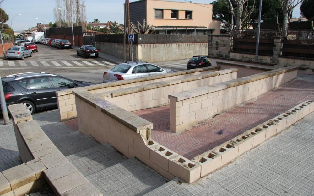 Reordenació zona cruïlla Santiago Rusiñol