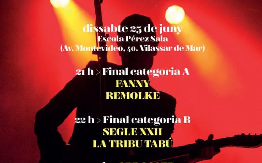 Cartell final concurs música jove 2016