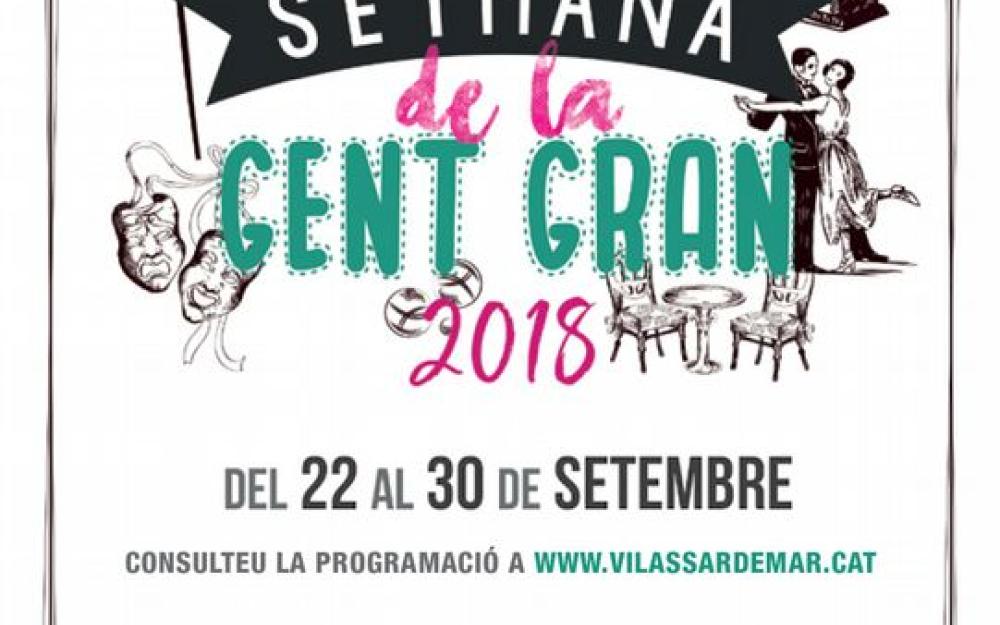 Cartell Setmana de la Gent Gran 2018