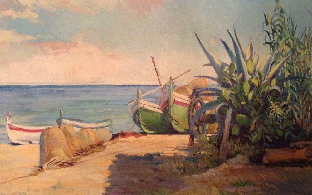 Quadre exposició Ramon Muns