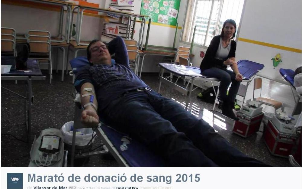 Marató de sang 2015 TV