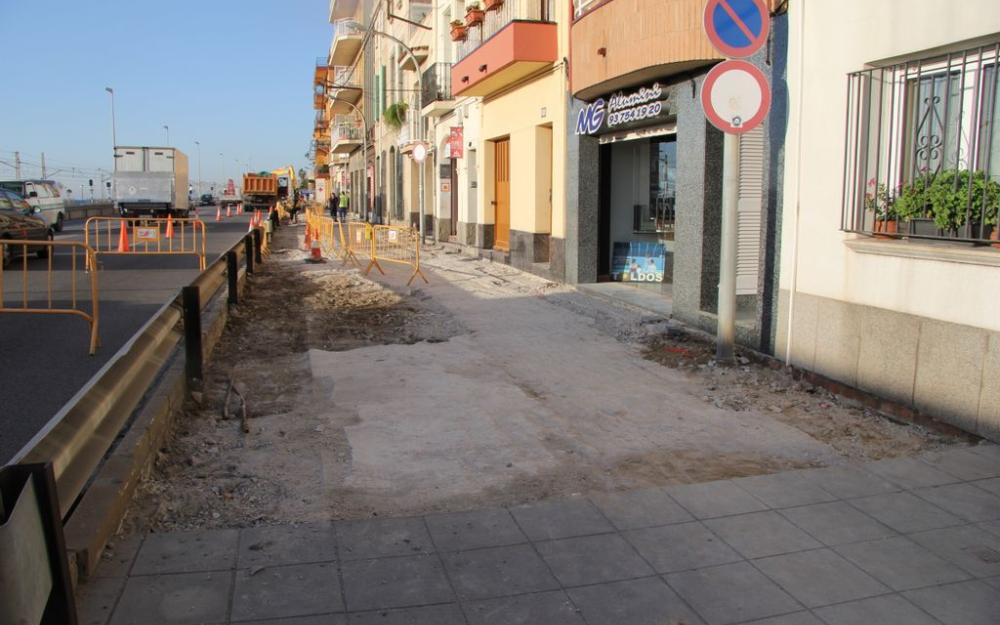 Obres carrer Sant Jaume