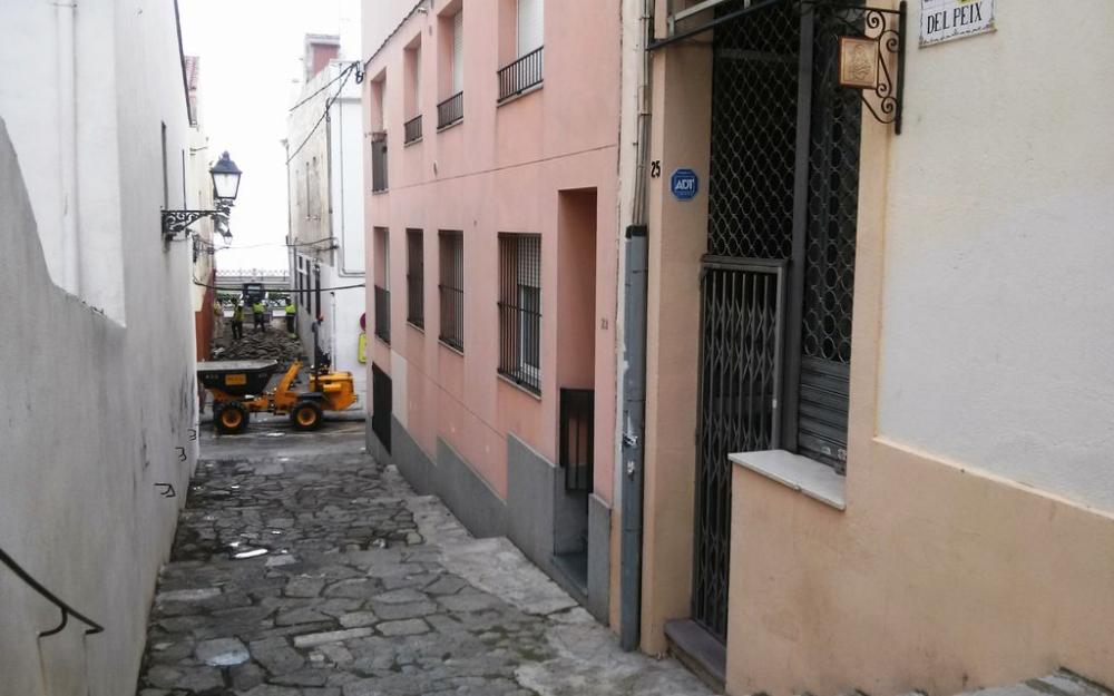 Obres carrer del Peix