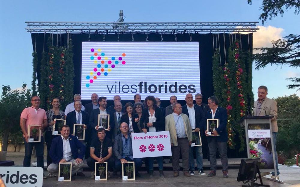 Grup de municipis amb 3 Flors d'Honor