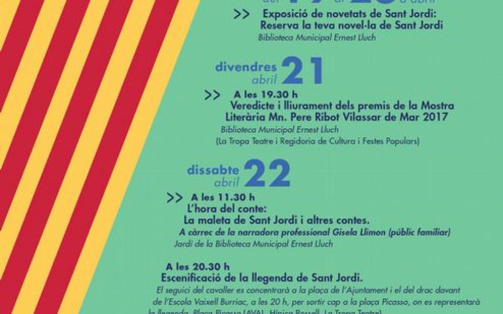 Cartell Sant Jordi 2017