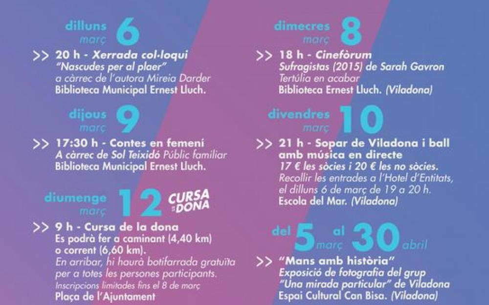 Cartell Dia de la Dona 2017