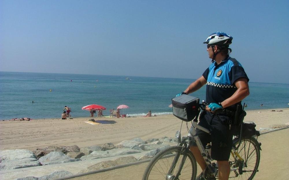 policia platja