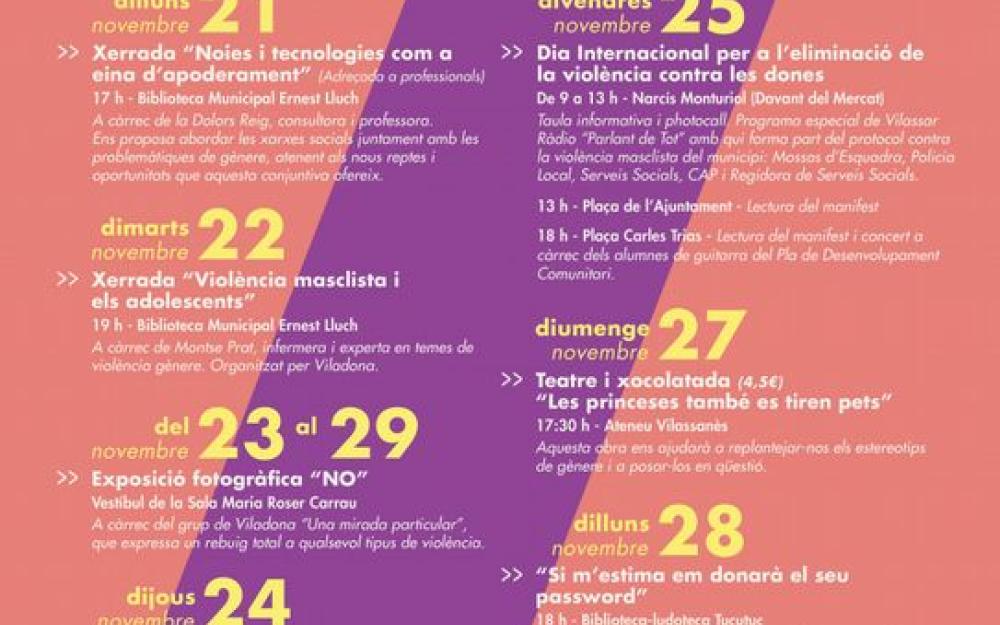 Cartell actes 25N 2016