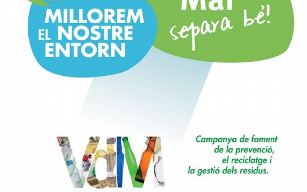 Cartell campanya Vilassar de Mar separa bé 2017