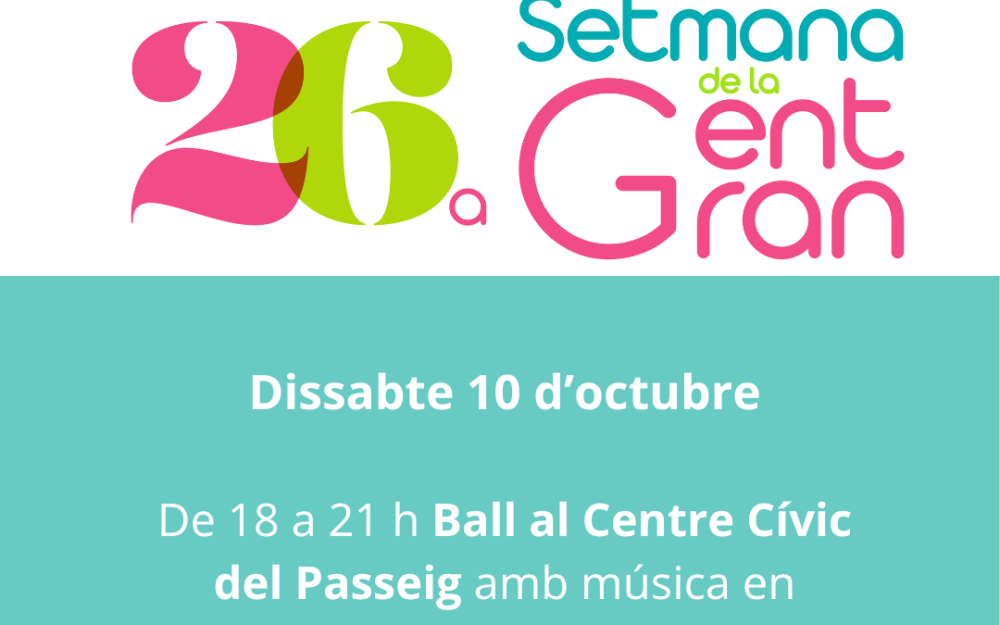 Cartell de l'activitat