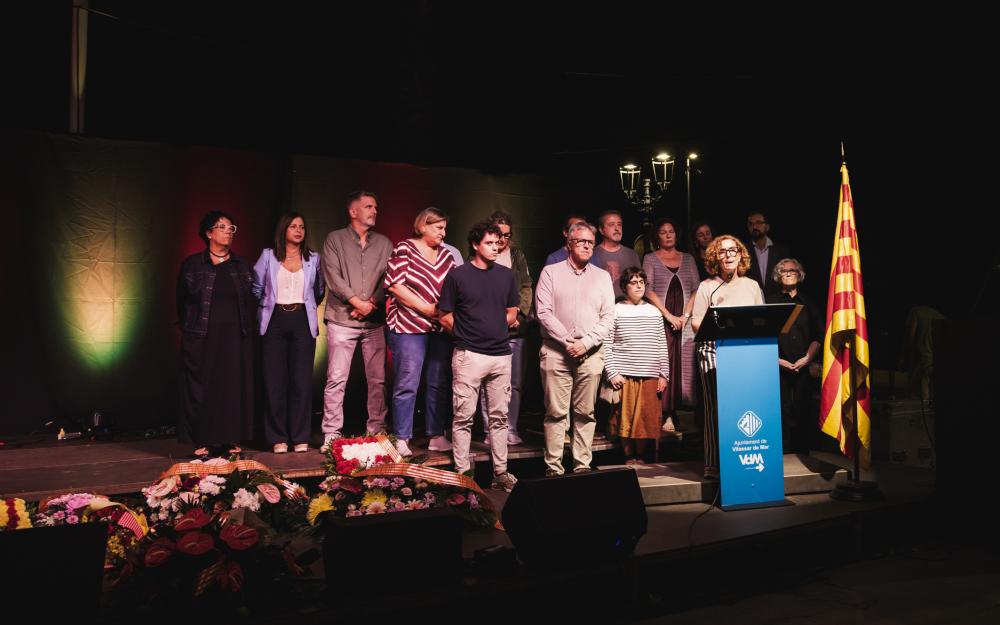 Moment dels discurs institucional de la Diada 2026