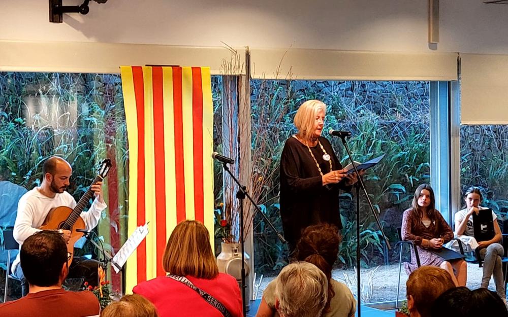 Lectura de fragments d'obres premiades a la Mostra Literària 2023