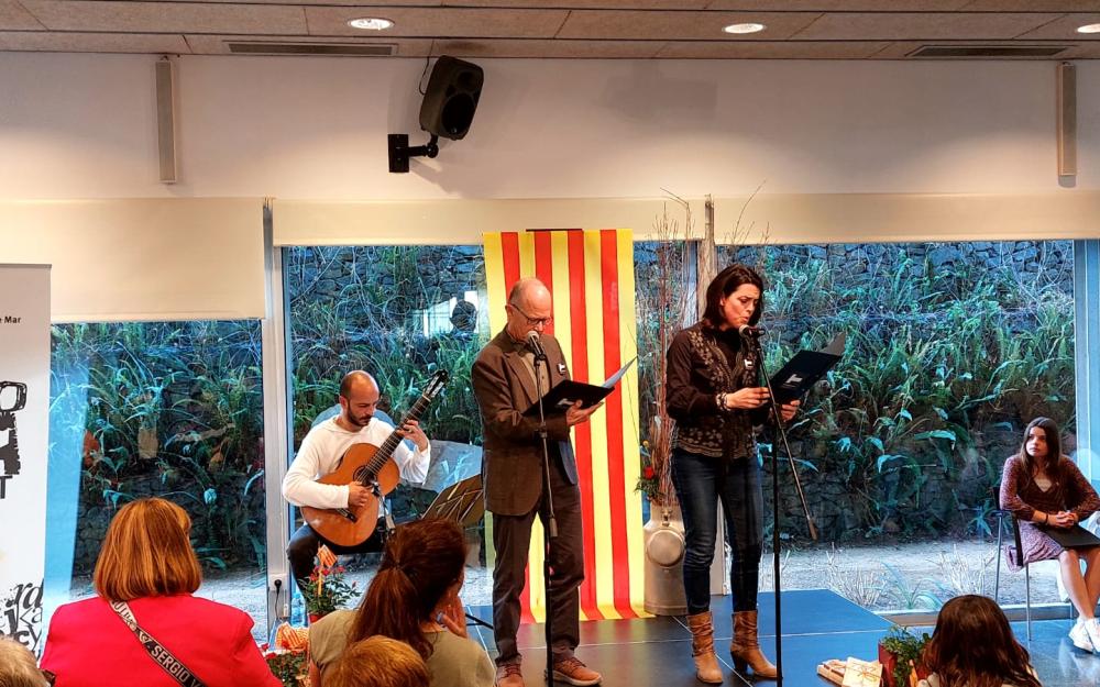 Lectura de fragments d'obres premiades a la Mostra Literària 2023