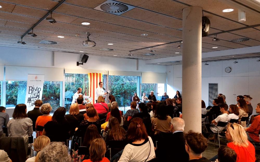 Assistència de públic a la Mostra Literària 2023