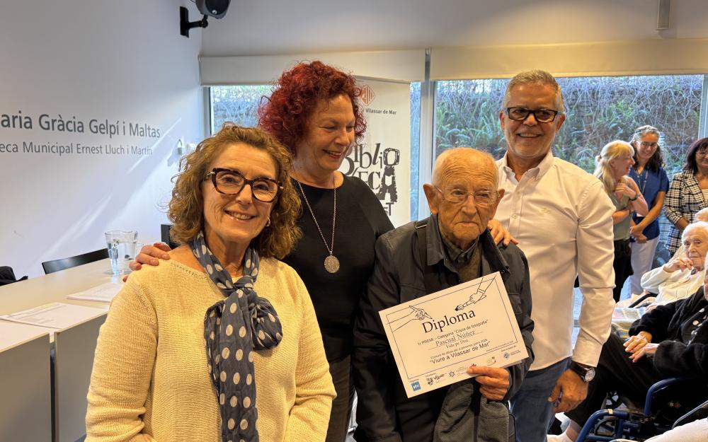 Pascual Núñez, primer premi en la categoria "Còpia de fotografia"