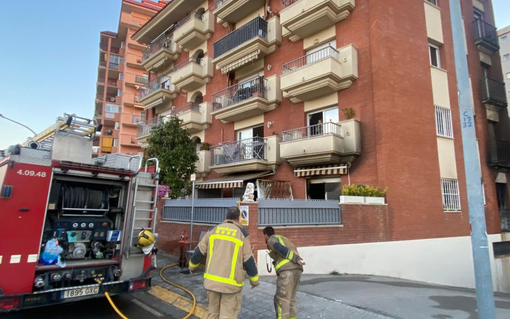 Dotació de bombers a la Ronda Vilassar