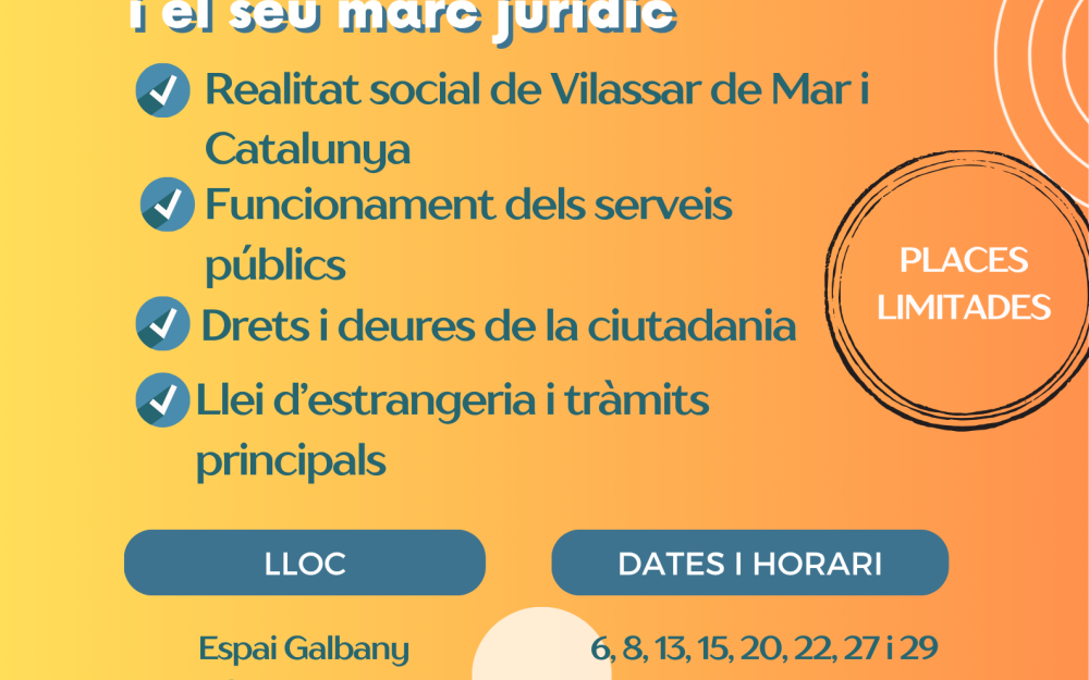 Cartell del Mòdul C del Servei d'Acollida