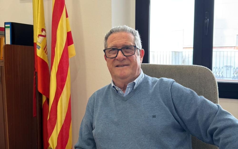 Narcís Tenas al seu despatx del Jutjat de Pau