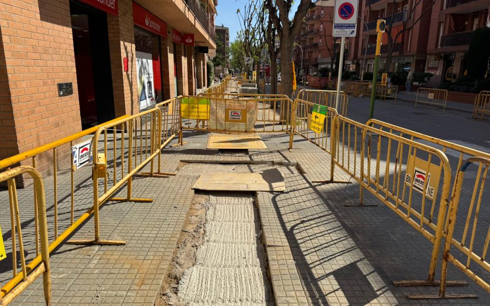 Obres de millora de la xarxa elèctrica