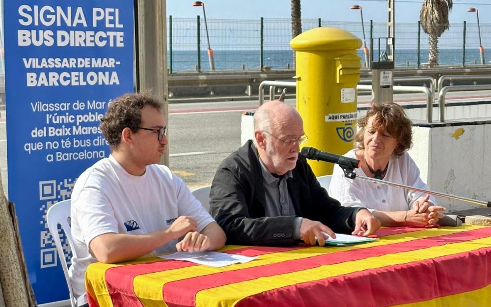 Roda de premsa de la Plataforma