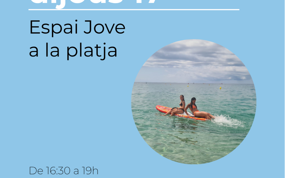 Espai Jove a la platja