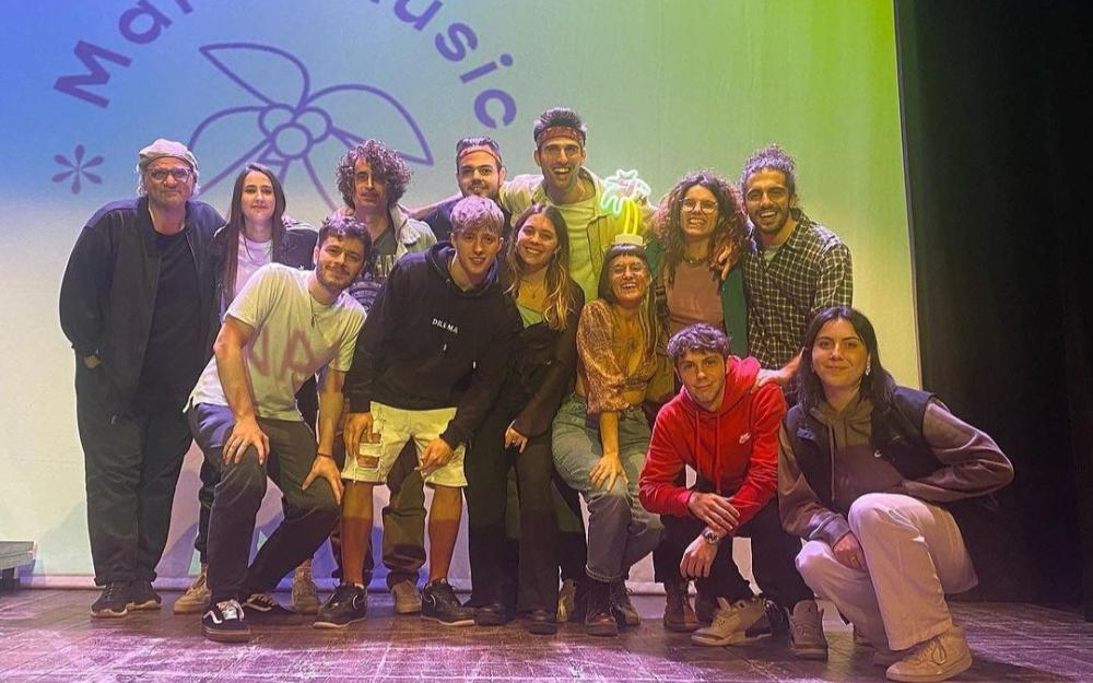 Grup de premiats i premiades al Maresmusic 2023