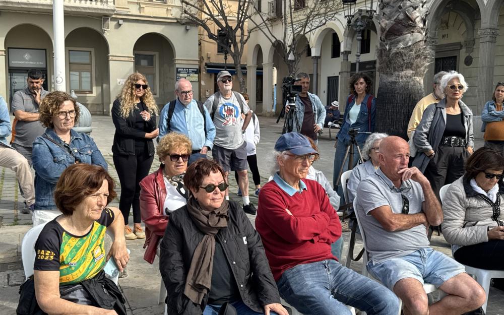 Roda de premsa de la Plataforma