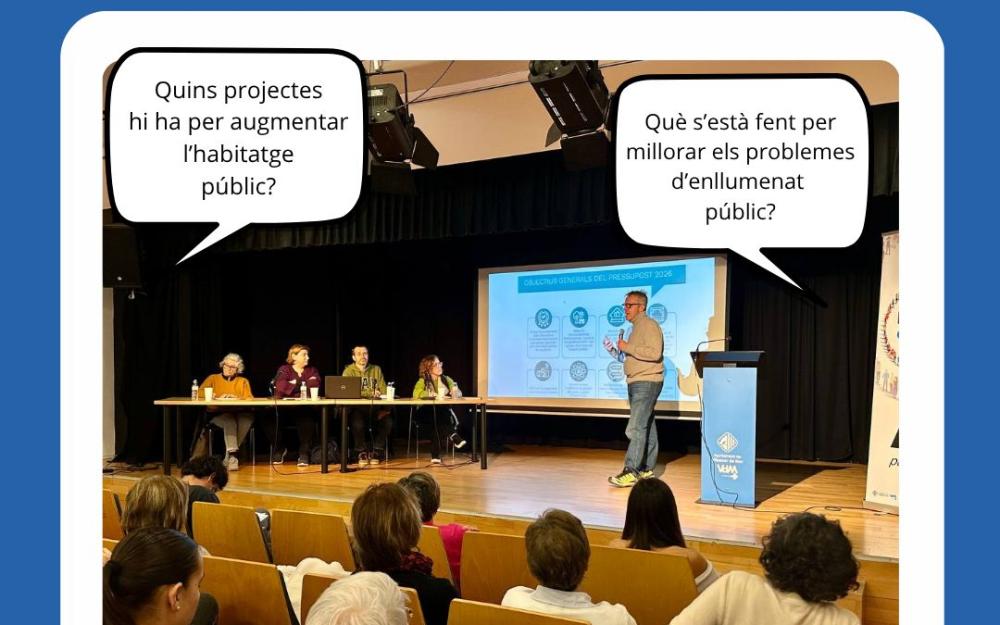 Respostes a les preguntes de la segona Reunió de Poble