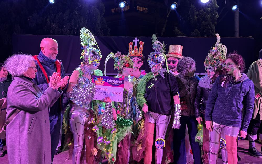 Simbiòtiques va guanyar el segon premi