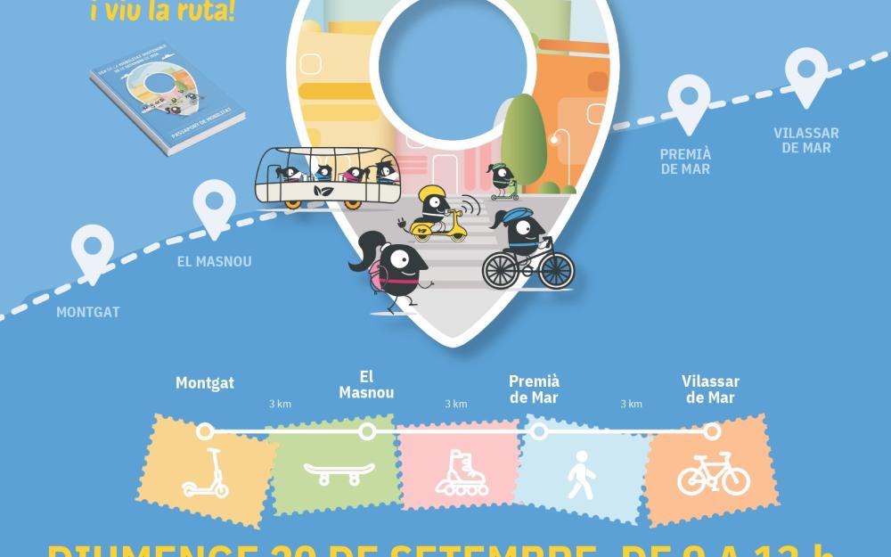 Cartell de la Ruta per la mobilitat