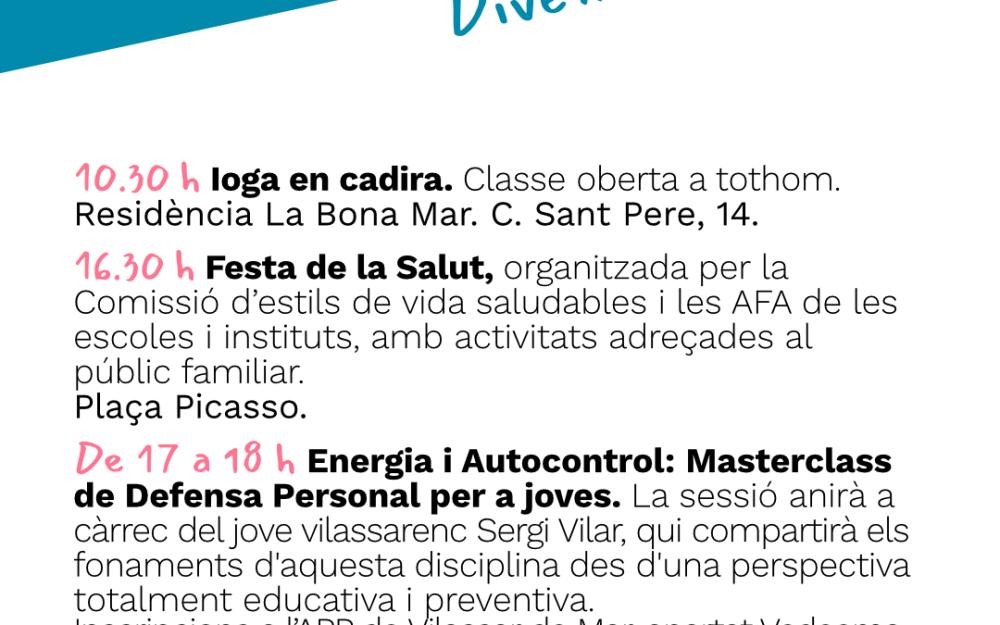 Setmana de la Salut - 10 d'abril