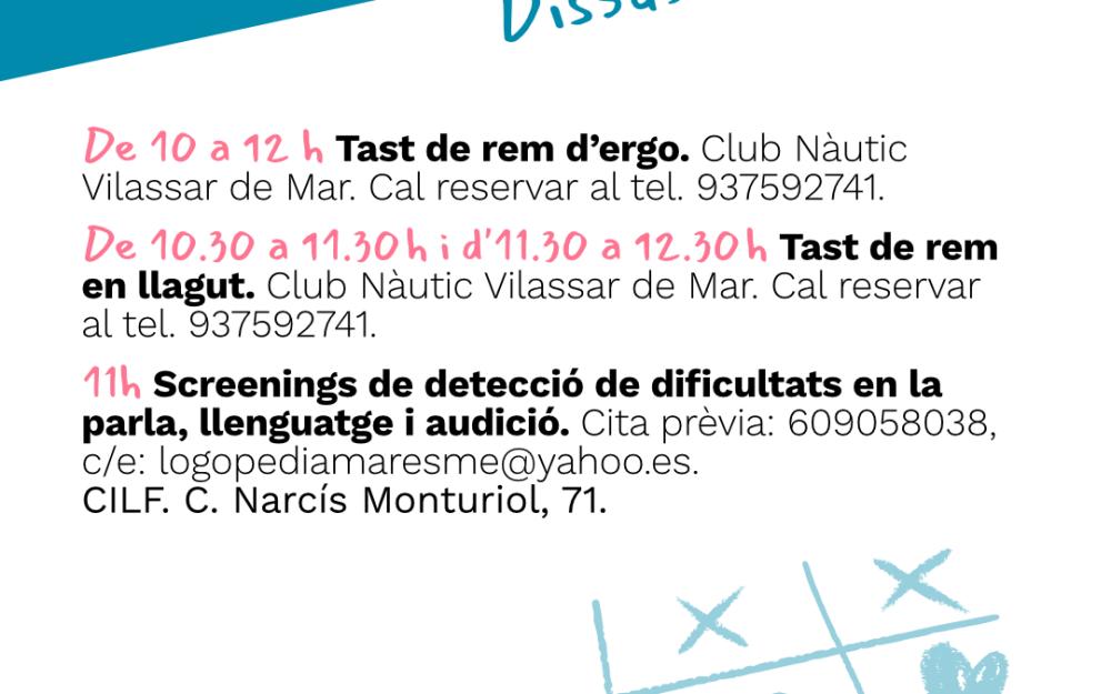 Setmana de la Salut - 11 d'abril