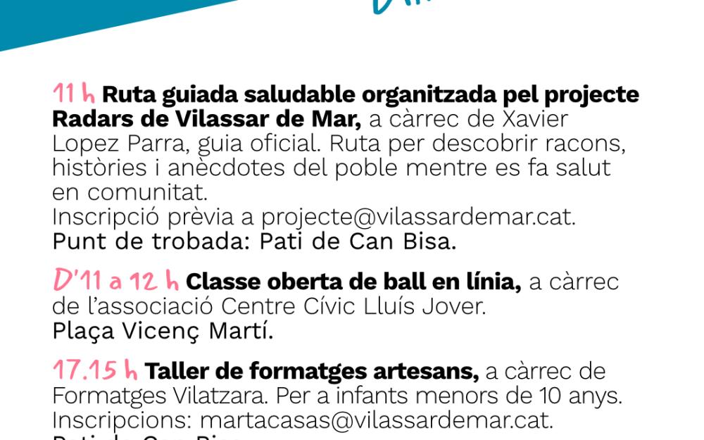 Setmana de la Salut - 13 d'abril