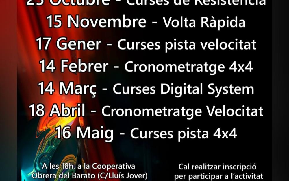 Cartell de l'activitat