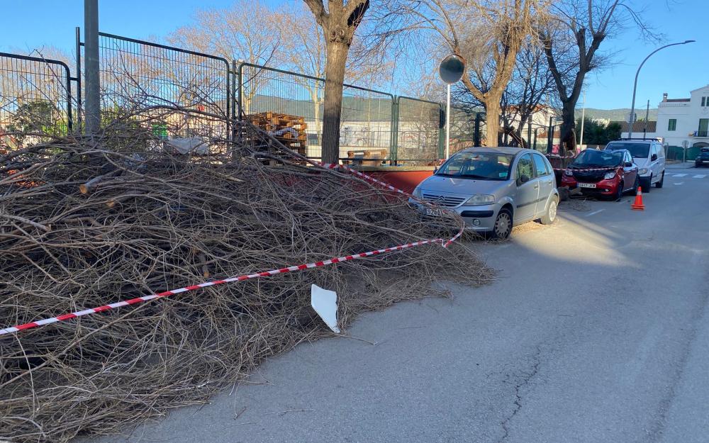 Retirada de branques