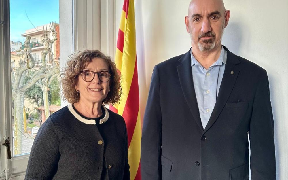 Visita institucional del director dels Serveis Territorials de la Generalitat