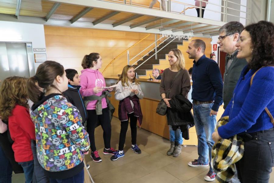 Rebuda a les cooperatives escolars Escola del Mar