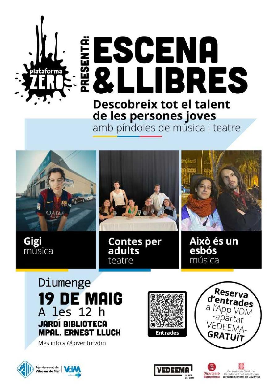 Cartell de l'Escena i Llibres