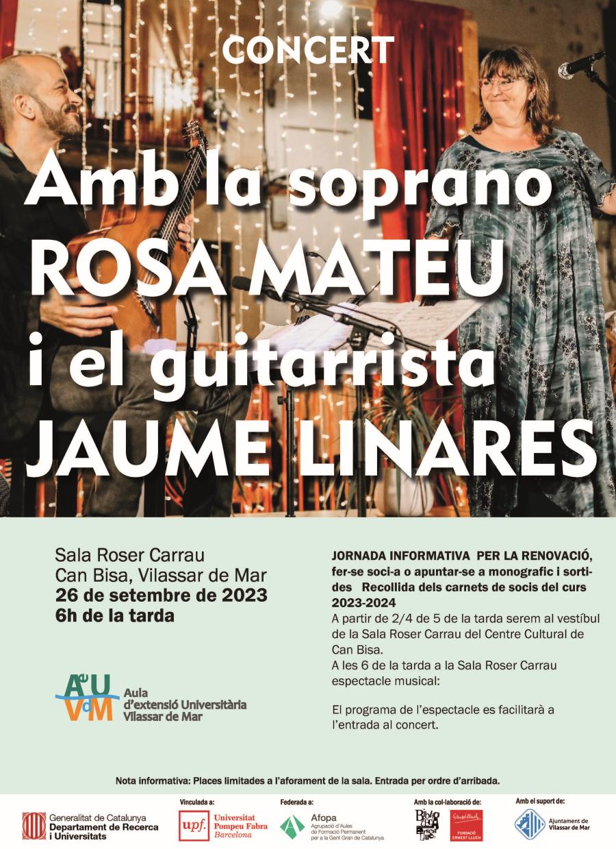 Cartell Aula d'Extensió Universitària 