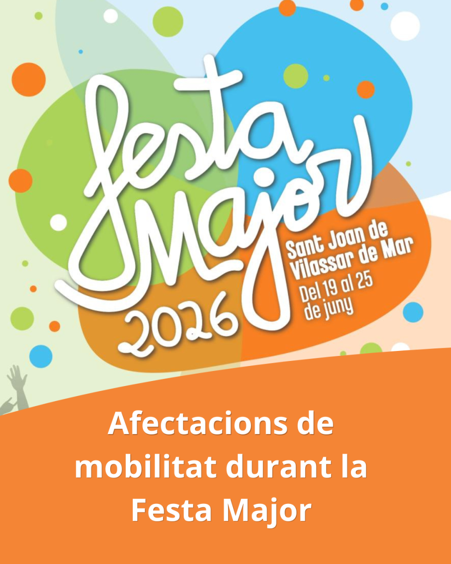 Afectacions de mobilitat durant la Festa Major